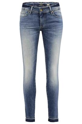 PANTALÓN VAQUERO WONDER CROPPED SKINNY DENIM AZUL