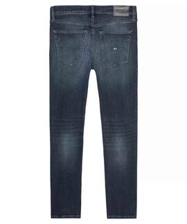 PANTALÓN VAQUERO SCANTON SLIM FIT DG1266 DENIM BLACK & BLUE