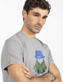 CAMISETA EL PULPO EXPLORER ANTRACITA