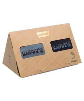 CALCETINES LEVI’S® GIFTBOX REGULAR CUT DENIM BLUE COMBO