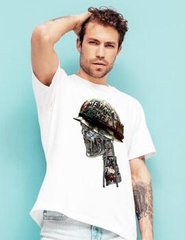 CAMISETA DE HOMBRE JACKET BLANCA