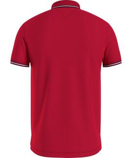 POLO 1985 RWB TIPPED SLIM FIT ROJO