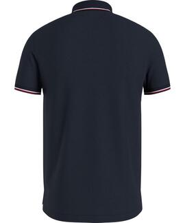 POLO 1985 RWB TIPPED SLIM FIT AZUL MARINO