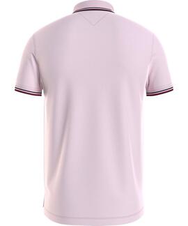 POLO 1985 RWB TIPPED SLIM FIT ROSA