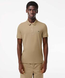 POLO LACOSTE SLIM FIT CB8 BEIGE