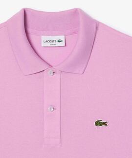POLO LACOSTE SLIM FIT IXV ROSA