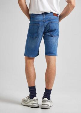 BERMUDA VAQUERA TAPER SHORT RH7 WISER WASH CON ROTOS
