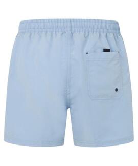 BAÑADOR RUBBER REGULAR FIT CELESTE