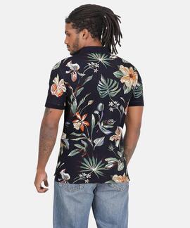 POLO LEVI'S® HOUSEMARK SLIM FIT CON ESTAMPADO FLORAL