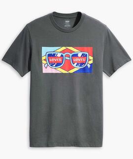 CAMISETA LEVI'S® MEN'S CLASSIC GRAPHIC TEE NEGRA DEGRADÉ