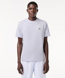 CAMISETA BÁSICA DE CORTE CLÁSICO REGULAR FIT AZUL