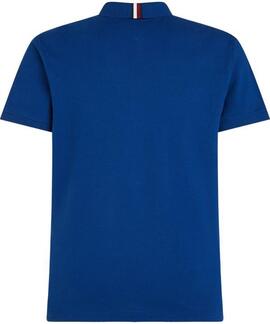 POLO MONOGRAM BADGE REGULAR FIT ANCHOR BLUE