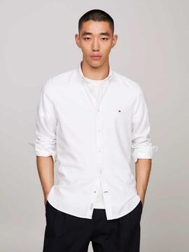 CAMISA FLEX DOBBY SLIM FIT BLANCA