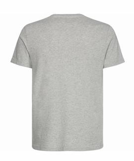 STRIPE HILFIGER TEE CLOUD HTR