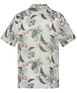 CAMISA MANGA CORTA HAWAIANA LIGERA SHRIVERA OFF WHITE PARADI