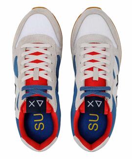 ZAPATILLAS JAKI BICOLOR BIANCO / AVIO