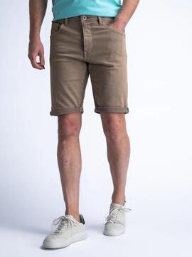 PANTALÓN CORTO VAQUERO JACKSON CAMEL