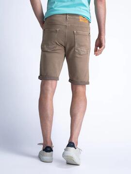 PANTALÓN CORTO VAQUERO JACKSON CAMEL
