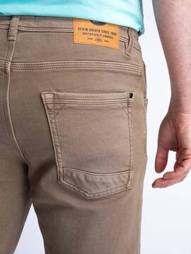 PANTALÓN CORTO VAQUERO JACKSON CAMEL