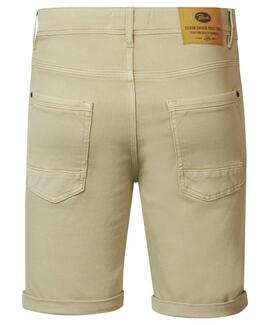 PANTALÓN CORTO VAQUERO JACKSON BEIGE
