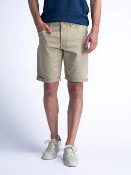 PANTALÓN CORTO VAQUERO JACKSON BEIGE