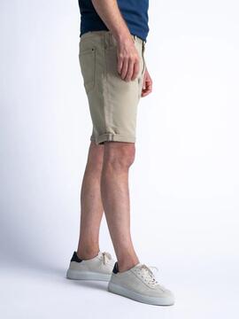 PANTALÓN CORTO VAQUERO JACKSON BEIGE