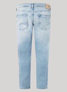PANTALÓN VAQUERO TAPERED JEANS STANLEY PF3 DENIM AZUL CLARO