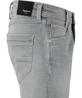 PANTALÓN VAQUERO SPIKE SLIM TAPER UH5 MID RISE DENIM GRIS CL