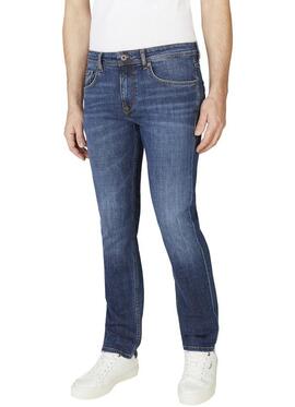 PANTALÓN VAQUERO STRAIGHT JEANS DU6 DENIM AZUL
