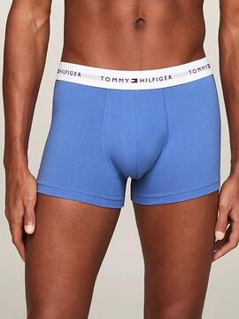 BOXER 3 PACK WB TRUNK AZUL, ROSA Y NARANJA