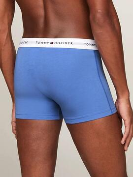 BOXER 3 PACK WB TRUNK AZUL, ROSA Y NARANJA