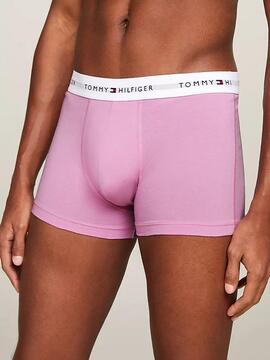 BOXER 3 PACK WB TRUNK AZUL, ROSA Y NARANJA