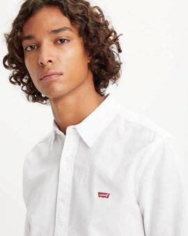 CAMISA BATTERY SLIM FIT BLANCA