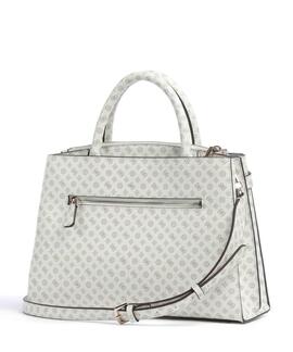 BOLSO DE MANO ARLENA BLANCO CON LOGOTIPOS 4G Y PEO