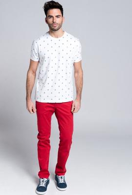 CAMISETA H LOGOS BLANCA