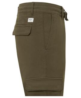 PANTALÓN BOLSO CARGO GYMDIGO SLIM FIT 676 LEAF GREEN