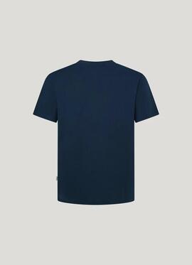 CAMISETA CLAG REGULAR FIT 594 DULWHICH BLUE AZUL MARINO