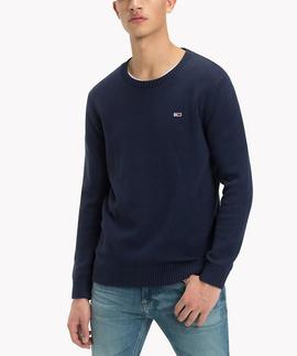 TJM TOMMY CLASSICS SWEATER REGULAR FIT BLACK IRIS