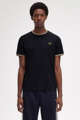 CAMISETA TWIN TIPPED M1588 W53 NAVY / HONEYCOMB / ECRU