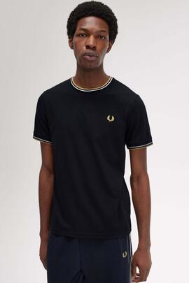 CAMISETA TWIN TIPPED M1588 W53 NAVY / HONEYCOMB / ECRU