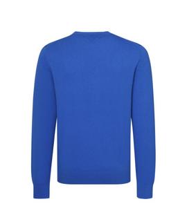 PIMA COTTON CASHMERE CNECK REGULAR FIT BLUE LOLITE
