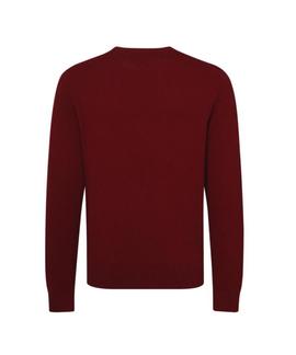 PIMA COTTON CASHMERE CNECK REGULAR FIT RHUBARB