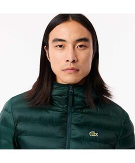 CHAQUETA ACOLCHADA HIDRÓFUGA SLIM FIT VERDE