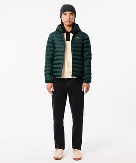 CHAQUETA ACOLCHADA HIDRÓFUGA SLIM FIT VERDE