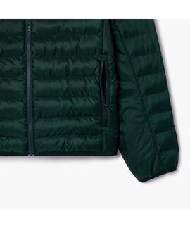 CHAQUETA ACOLCHADA HIDRÓFUGA SLIM FIT VERDE