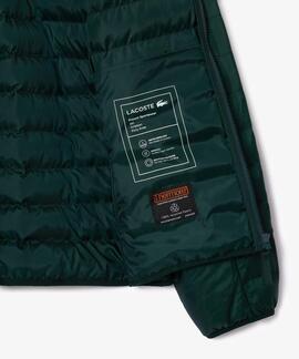 CHAQUETA ACOLCHADA HIDRÓFUGA SLIM FIT VERDE