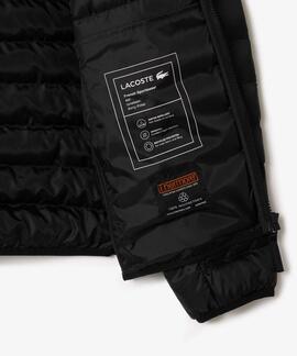 CHAQUETA ACOLCHADA HIDRÓFUGA SLIM FIT NEGRA