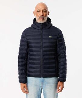 CHAQUETA ACOLCHADA HIDRÓFUGA SLIM FIT AZUL MARINO