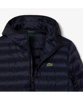 CHAQUETA ACOLCHADA HIDRÓFUGA SLIM FIT AZUL MARINO