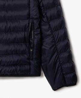 CHAQUETA ACOLCHADA HIDRÓFUGA SLIM FIT AZUL MARINO